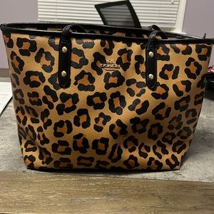 Cheetah Print Coach Purse